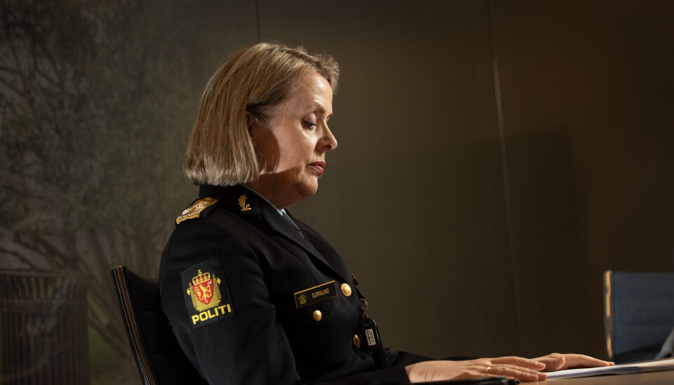 Politidirektør Benedicte Bjørnland.
