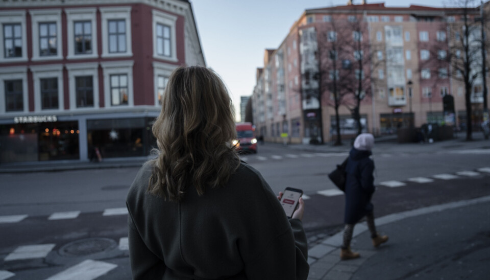 TILBAKEBLIKK: Det var
i dette området at Nina og familien bodde.