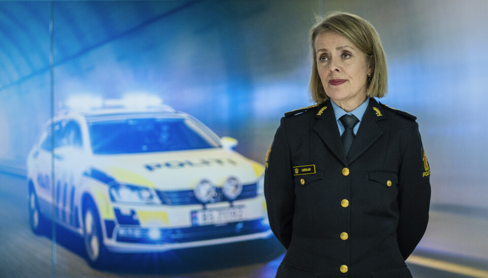 Tidligere politidirektør Benedicte Bjørnland får politiets øverste utmerkelse.