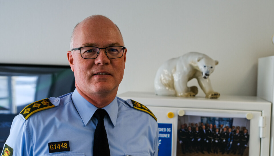 SJEFEN: Bjørn Tegner Bay har vært politidirektør på Grønland siden 2009.