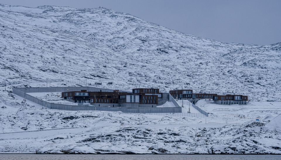 FENGSEL: Det nye fengselet i Nuuk på Grønland.