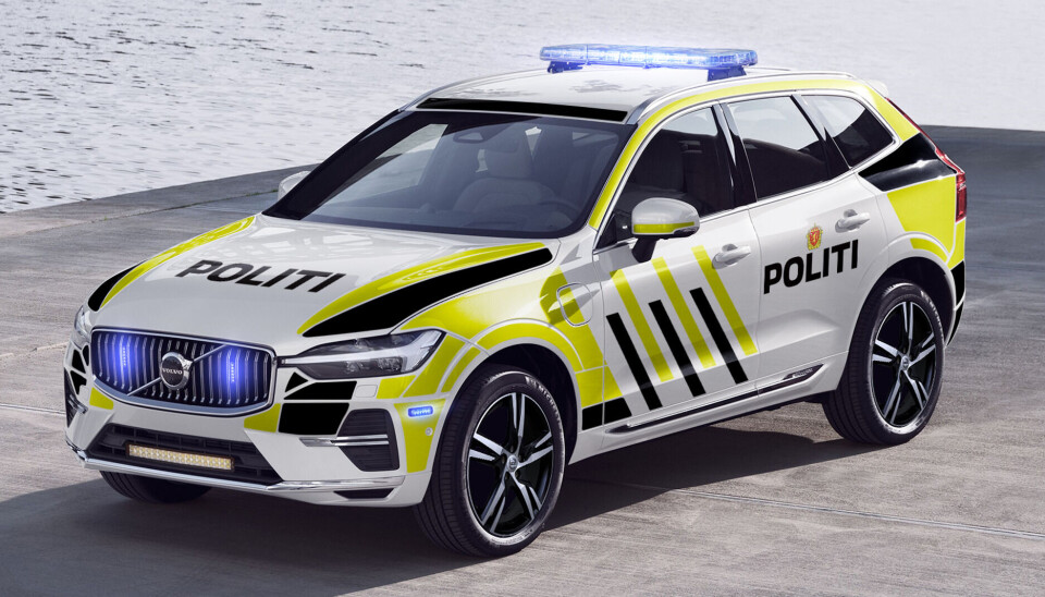 Volvo XC60 T8 blir politiets nye patruljebil.