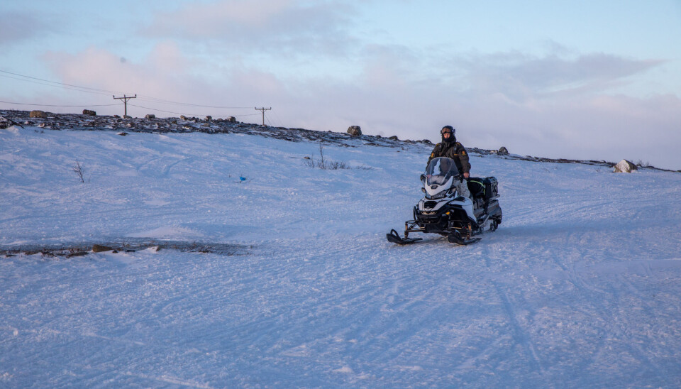 Her trener Beredskapstroppen på Russergrensa