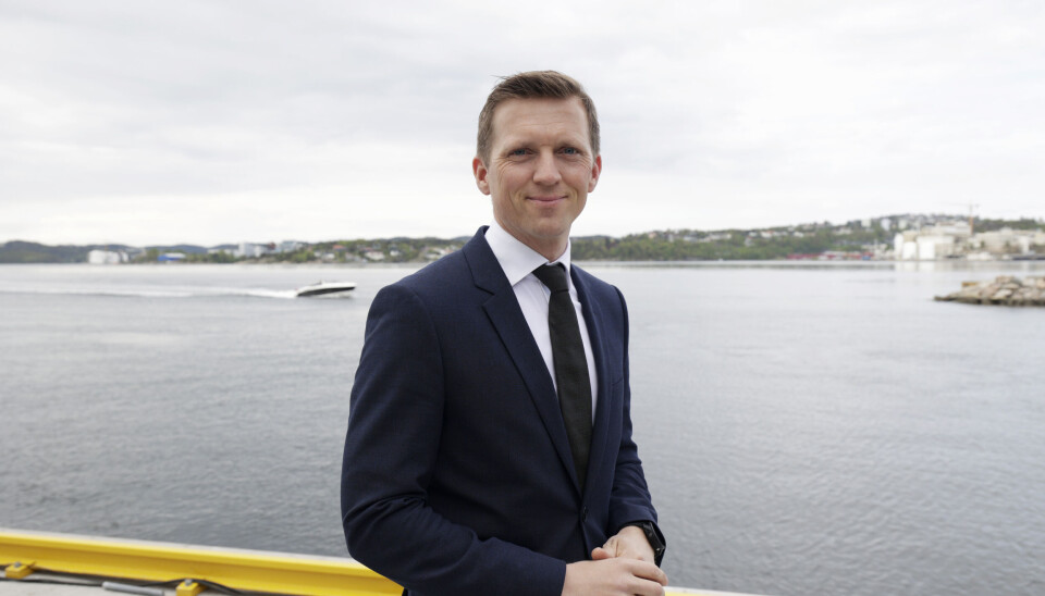 Ordfører i Kristiansand Mathias Bernander (H).