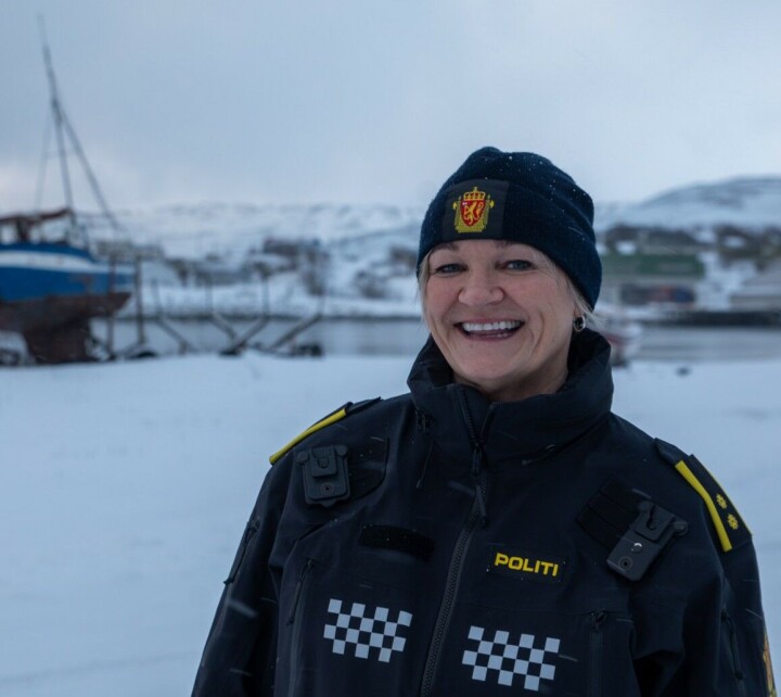 Polititjenesteleder for Båtsfjord og Berlevåg, Lene Lund.