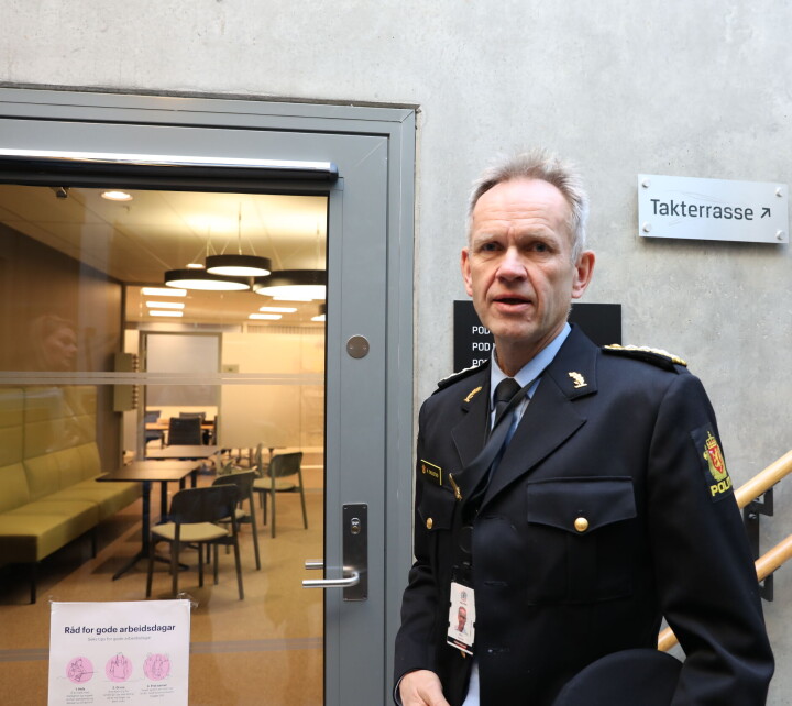 FIKK NEI: Politidirektør Håkon Skulstad fikk ikke møte Helge André Njåstad.