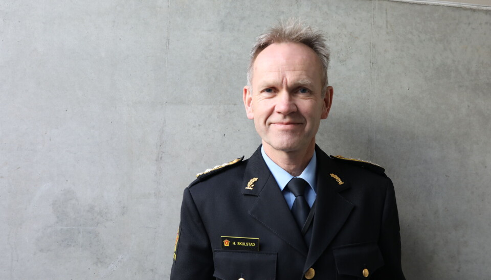 FIRMAETS MANN: Politidirektør Håkon Skulstad har gått «alle» gradene i politiet.