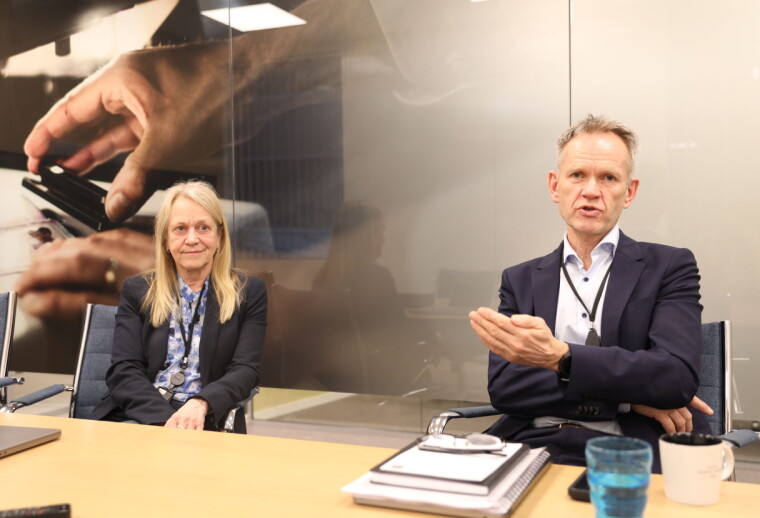 TAR GREP: PIT-direktør Catherine Janson og politidirektør Håkon Skulstad mener de har finnet rett medisin på alle IT- og digitaliseringsproblemene i politiet.