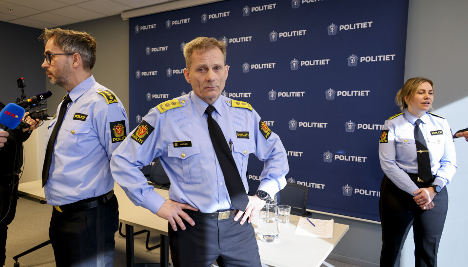 Politimester Johan Brekke orienterer om Innlandet politidistrikts økte innsats for å bekjempe kriminelle nettverk.