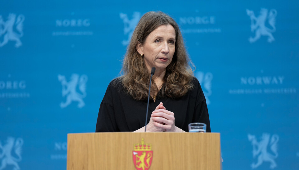 Justis- og beredskapsminister Astri Aas-Hansen.