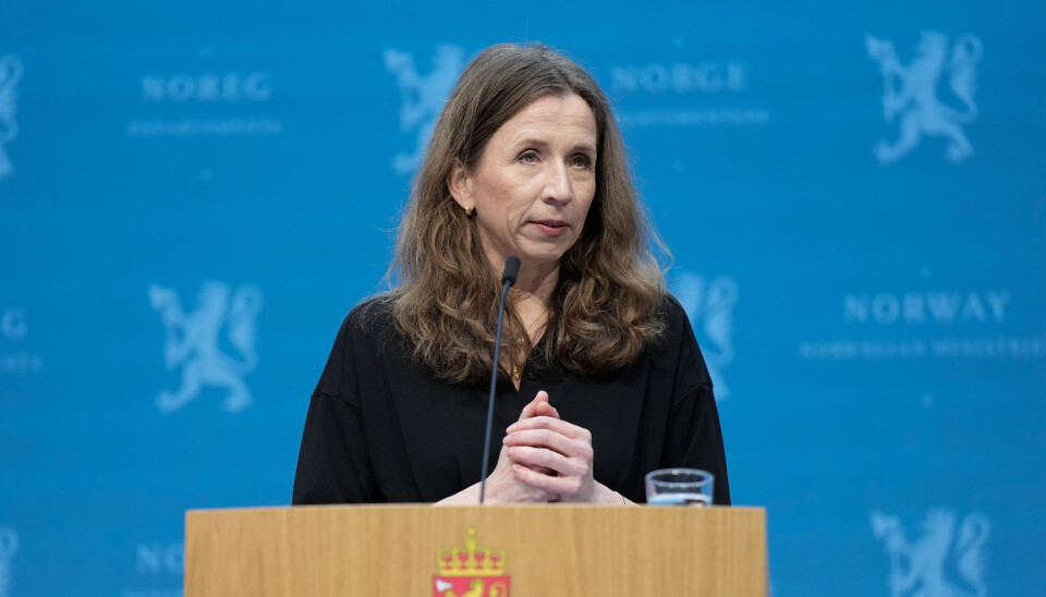 Justis- og beredskapsminister Astri Aas-Hansen legger frem del II av regjeringen sin førebyggings- og behandlingsreform for rusfeltet.