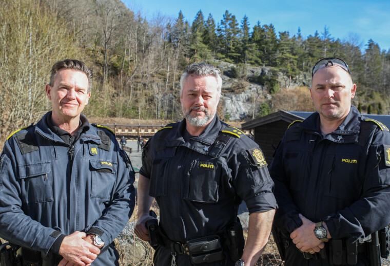 Fra venstre: Kai Inge Schaathun Larsen, Sondre Wold og Lars Reidar Jensen.