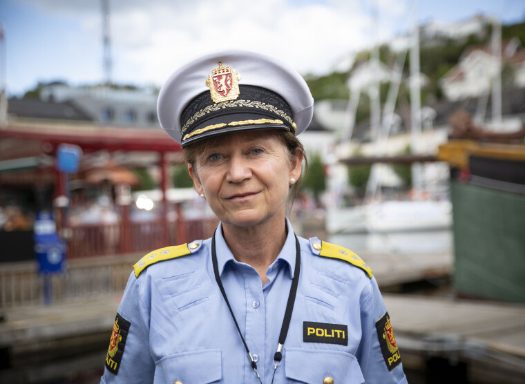 Politimester Kjerstin Askholt i Agder politidistrikt.