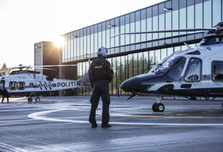 TARALDRUD: Dagens helikopterbase er plassert på politiets nasjonale beredskapssenter på Taraldrud.