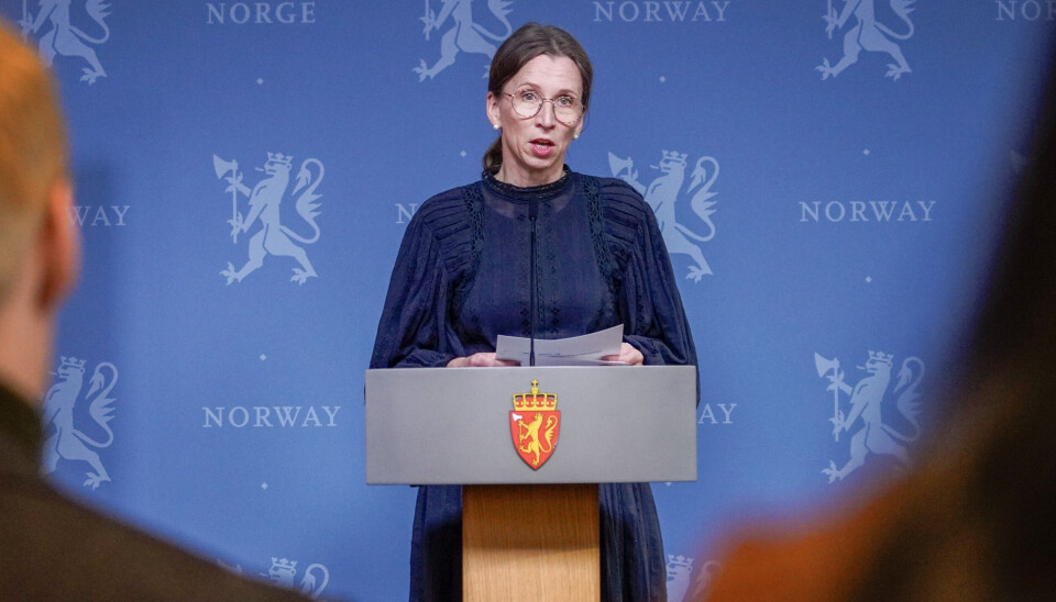 Justis- og beredskapsminister Astri Aas-Hansen.