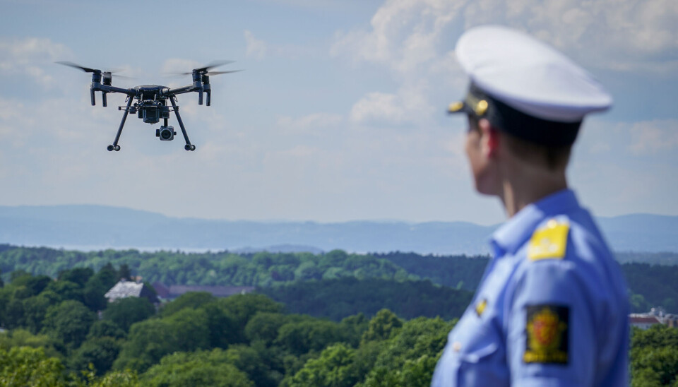 Det norske politiet bruker i dag droner fra kinesiske DJI.