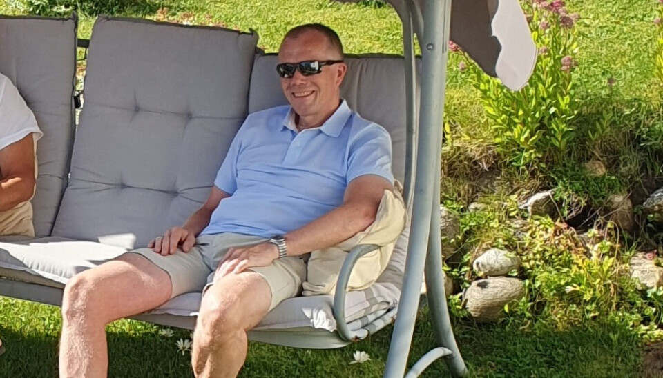 Stabssjef Geir Arne Sjøhagen i Trøndelag i sommermodus.