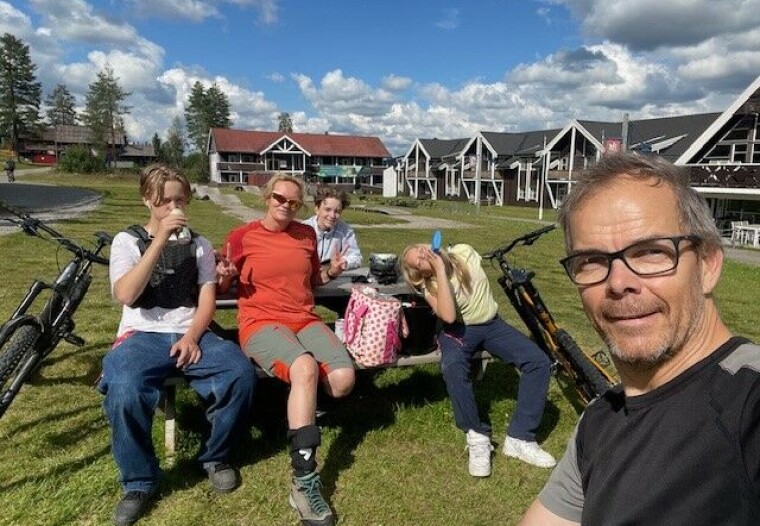 – Jeg blir ekstra lykkelig når vi som familie finner glede i felles aktiviteter, sier politimesteren i Øst.