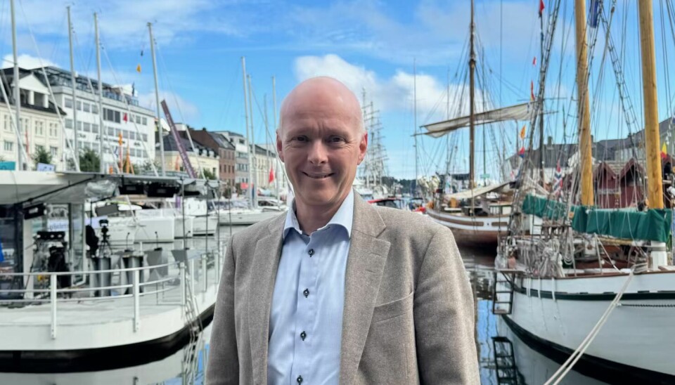 Politimester Hans Vik i Sør-Vest politidistrikt, under Arendalsuka 2025.