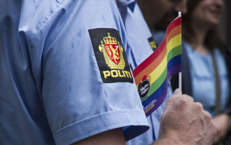 REAGERER: Det er ikke alle politiansatte som mener politiet bør markere Pride.