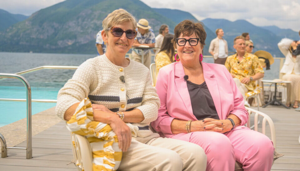 RADARPAR: Kriminaltekniker Eva B. Ragde med forfattersøster Anne.