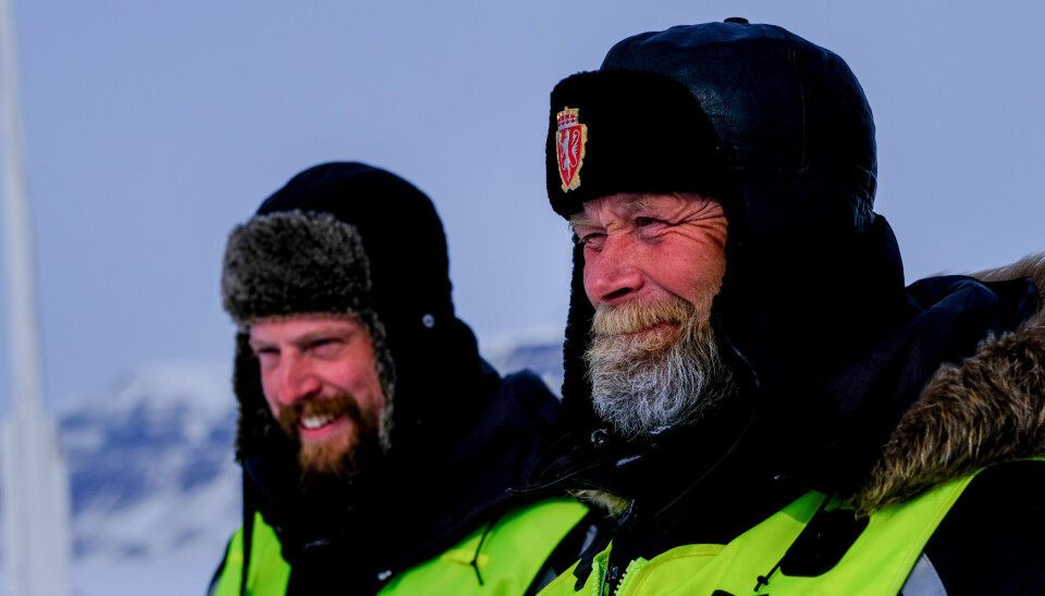 Geir Hell (t.h.) har jobbet turnus siden 2009. Han har satt pris på rutinene feltinspektørlivet har kunnet tilby.