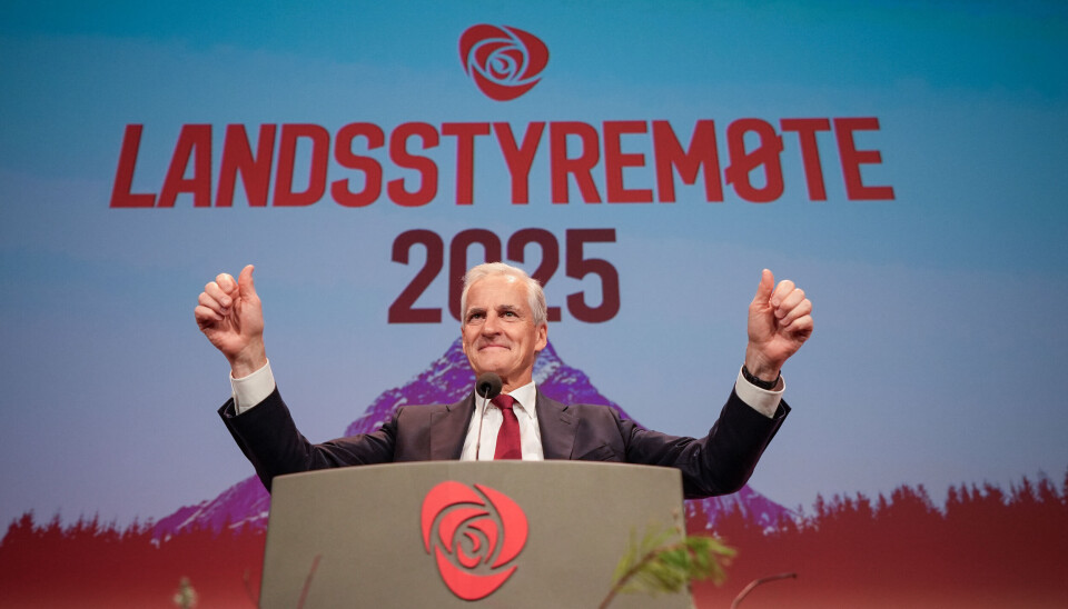 TØFFERE TONE: – Gjengene skal ikke få vokse i skyggene. Vi skal sette lys på dem – og slå ned på dem. Ingen skal bli rik på å gjøre Norge utrygt, sa statsminister Jonas Gahr Støre i sin tale til Aps landsstyre tirsdag.