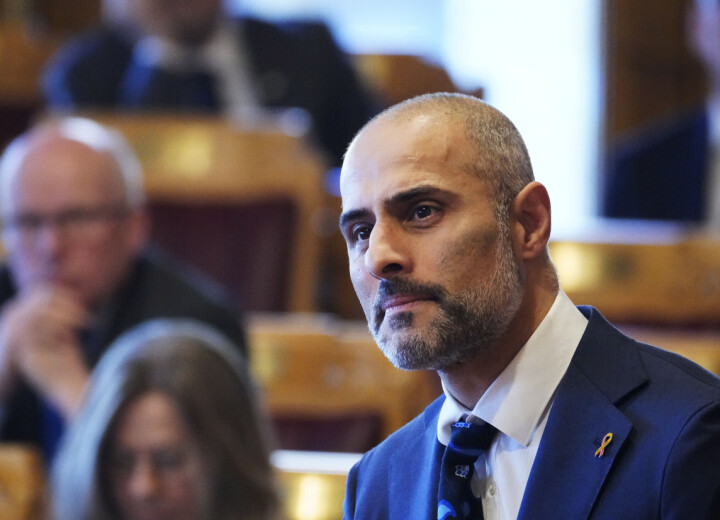 Høyres justispolitiske talsperson Mahmoud Farahmand (H).