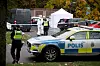 GÖTEBORG, SVERIGE 20221016. En drosjesjåfør i 35-årsålderen ble skutt og drept natt til søndag i Bergsjön i Göteborg. Politiet etterforsker saken. Ingen er foreløpig anholdt.